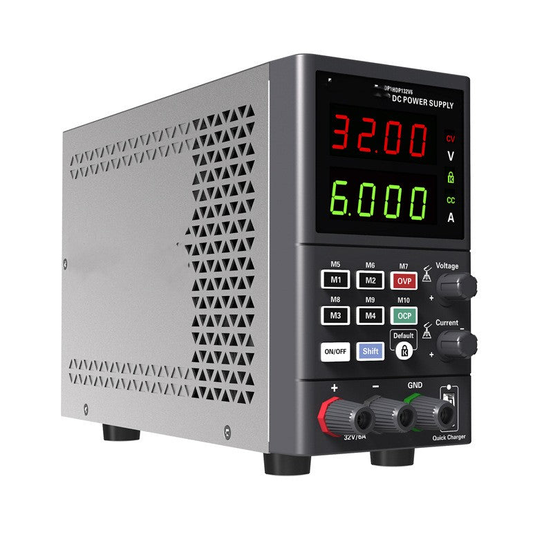 HDP135V6 programmable DC power supply for mobile phone repair, front panel with digital display and controls