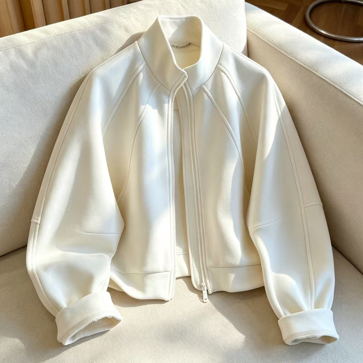 Relaxed airy commuter-style tailored jacket by My Store in a clean, structured silhouette