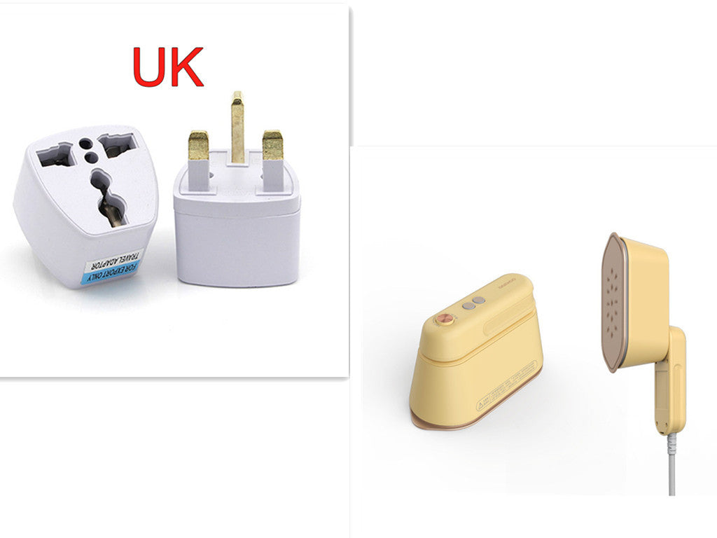 Small handheld household steam iron by Sell My Stuff, designed for effortless clothing ironing at home or on the go.