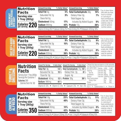 Compleats Protein Meals Variety Pack, microwaveable 7.5oz containers, ready-to-eat meal options in a multi-pack.