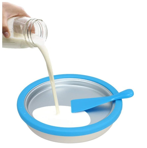 Hot Home Fried Yogurt Machine countertop appliance with compact design for making homemade fried yogurt