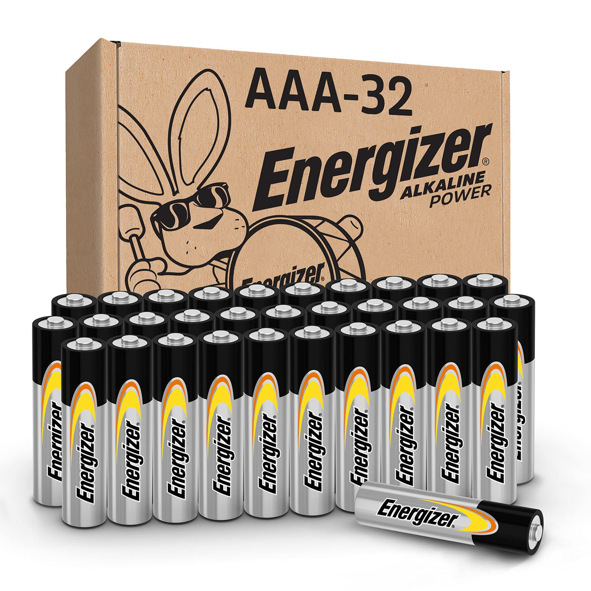 Energizer Max AAA Batteries 32-Pack Long-Lasting Performance
