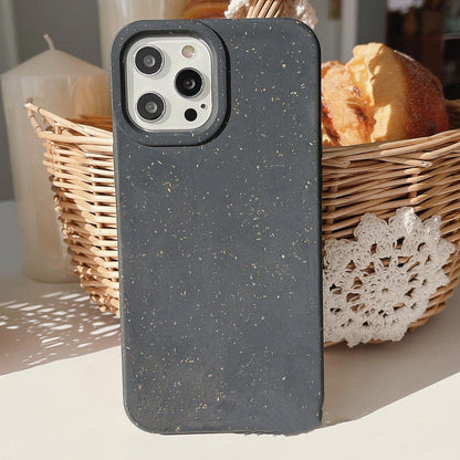 Wheat straw fully degradable protective phone case for Apple iPhone 14 Pro Max