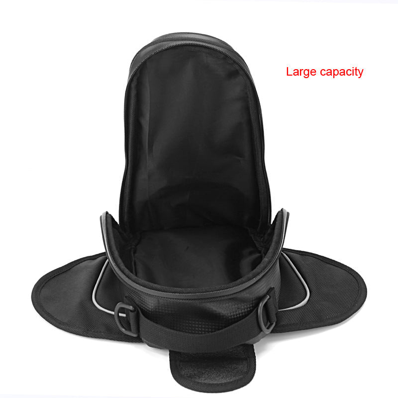 Motorcycle riding bag by My Store, compact black storage bag for motorcycle gear