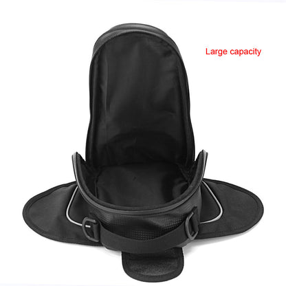 Motorcycle riding bag by My Store, compact black storage bag for motorcycle gear
