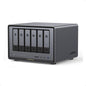 UGREEN NAS DXP6800 Pro 6-bay network attached storage (NAS) device for teams and small businesses, with multiple drive bays