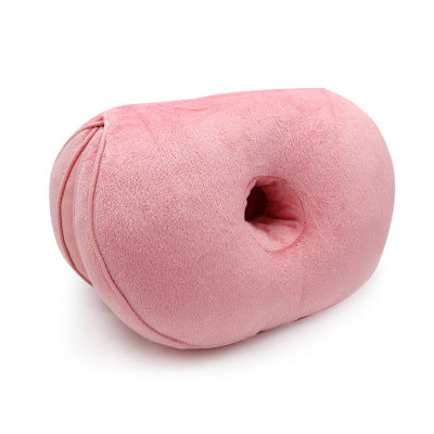 Multifunctional plush beautiful hip cushion in soft, decorative design