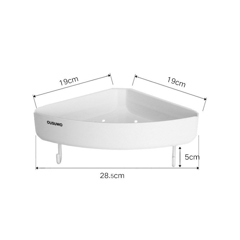 Bathroom toilet rack in a compact design for organizing toiletries and bathroom essentials