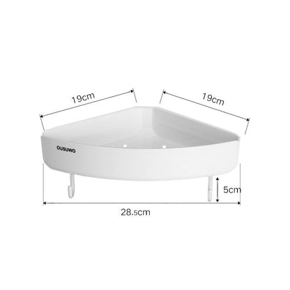 Bathroom toilet rack in a compact design for organizing toiletries and bathroom essentials