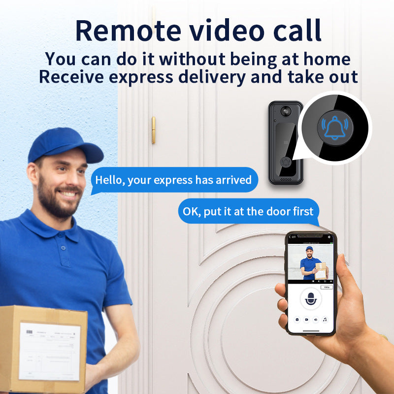 Smart HD Video Doorbell with Cloud Storage