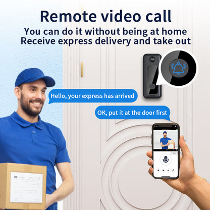 Smart HD Video Doorbell with Cloud Storage