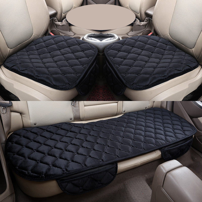 Plush velvet warm cushion in a comfortable design, shown in a soft textured finish