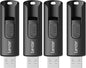 BACKUPMYFILESNOW® Lexar A30E USB 3.2 Gen 1 flash drive 32GB 3-pack, showing red and black USB drives with USB connectors.