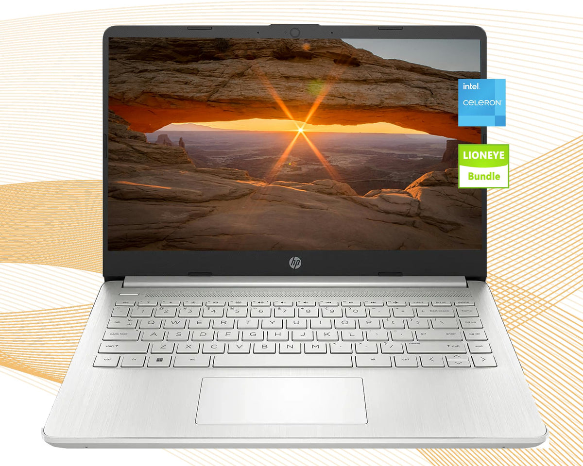 HP SmartTech 14" Laptop Bundle with Microsoft Office & 1TB Cloud