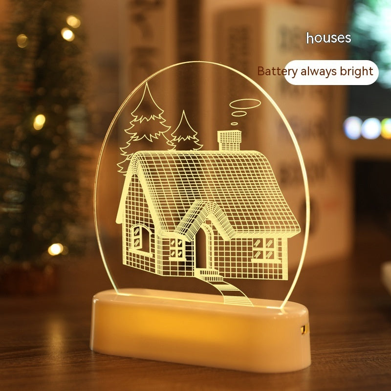 Christmas decorations night light decoration by My Store, festive illuminated holiday ornament