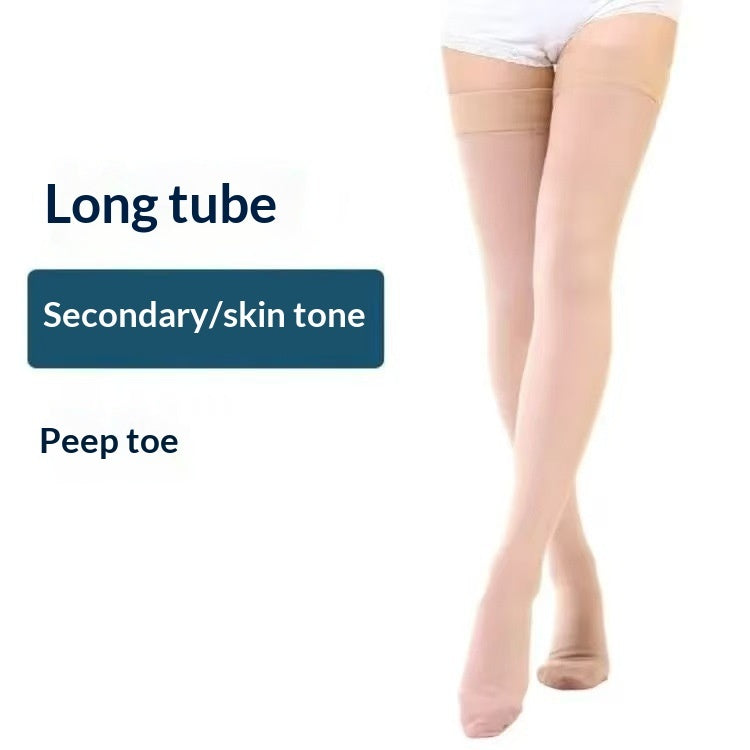 Women's compression mid-calf socks by My Store in a close-up product view