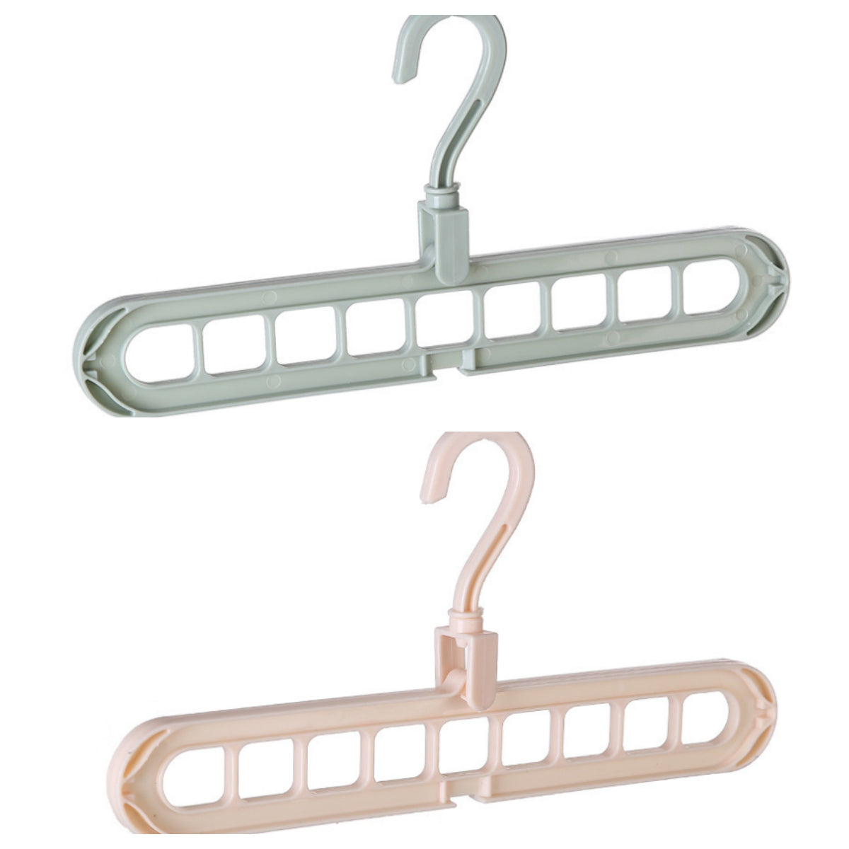 Plastic clothes storage hanger with hook, My Store brand