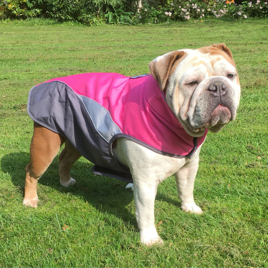 Waterproof outdoor pet poncho by My Store, lightweight rain cover for dogs and cats