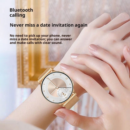 Women's multifunction smart watch sports bracelet in black with digital display