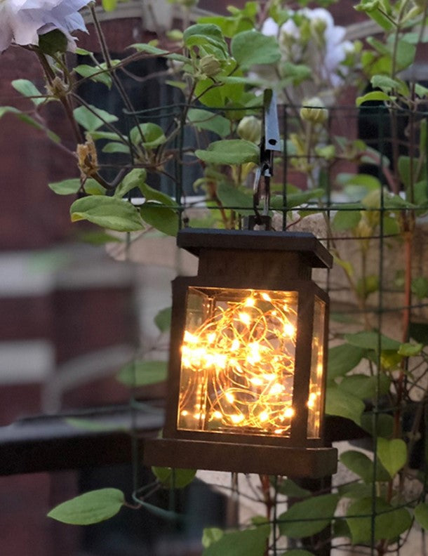 Solar wind lamp with a decorative outdoor design by My Store