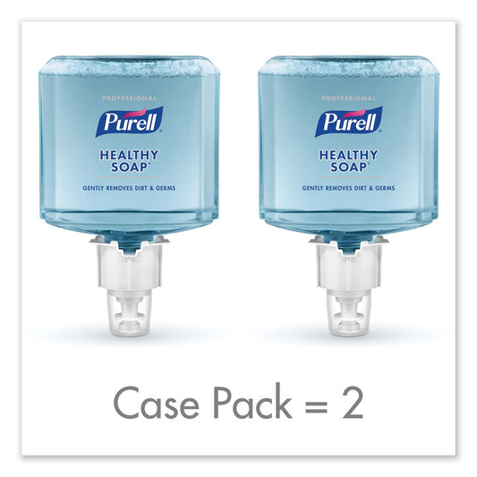 PURELL HEALTHY SOAP Gentle and Free Foam, For ES4 Dispensers, Fragrance-Free, 1,200 mL, 2/Carton
