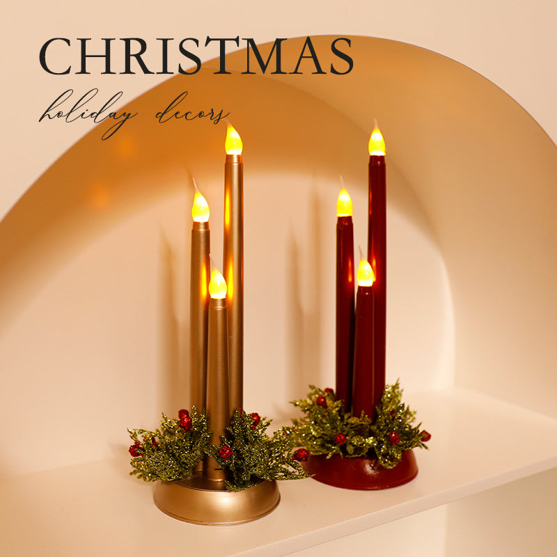 LED electronic candle Christmas decoration from My Store with a festive holiday design