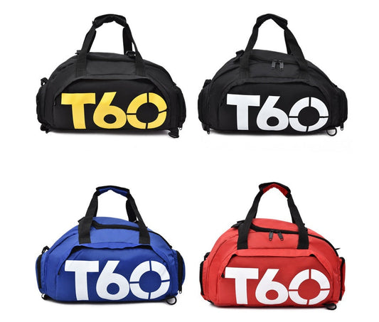 Football fitness backpack with spacious compartments and adjustable shoulder straps