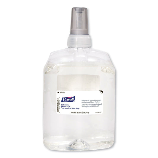 PURELL Professional REDIFOAM Fragrance-Free Foam Soap, 2,000 mL, 4/Carton