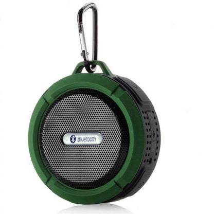 Waterproof speaker by My Store, compact black portable design with visible control buttons
