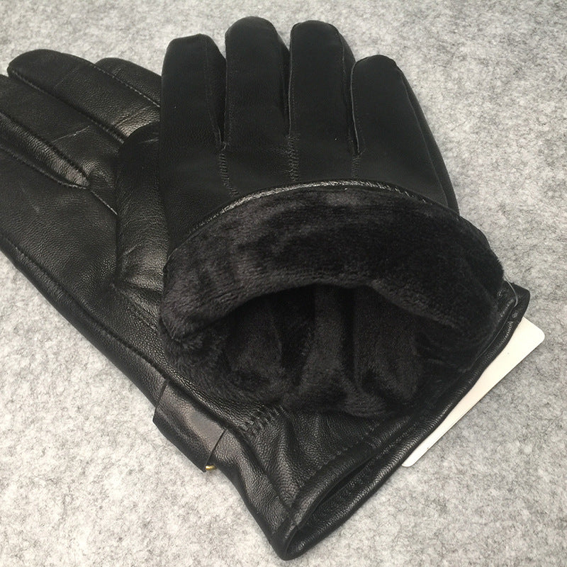 Men's warm gloves by My Store, soft insulated design for cold weather comfort