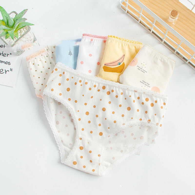 Children's floral triangle underwear in a multi-pattern design by My Store