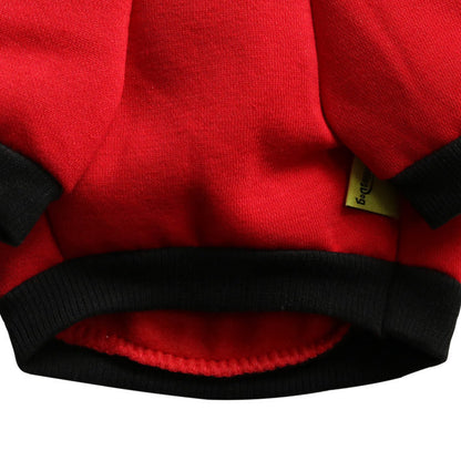 Fleece pet sweater by My Store, soft warm apparel for dogs and cats