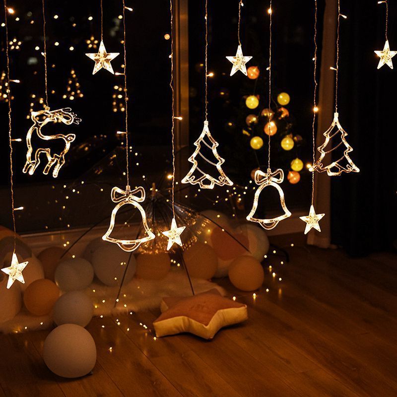 Christmas decoration pendant night light with festive hanging design by My Store