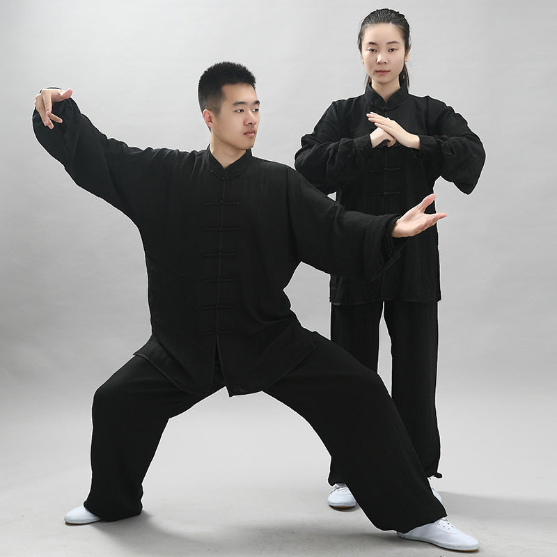 Cotton and linen outdoor sportswear performance costume in multiple colors by My Store
