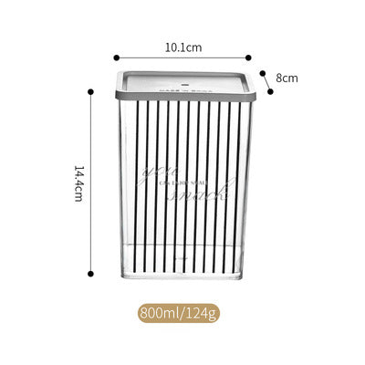 Grocery Tank kitchen creative tea storage box by My Store, compact container for organizing tea bags and loose leaf tea