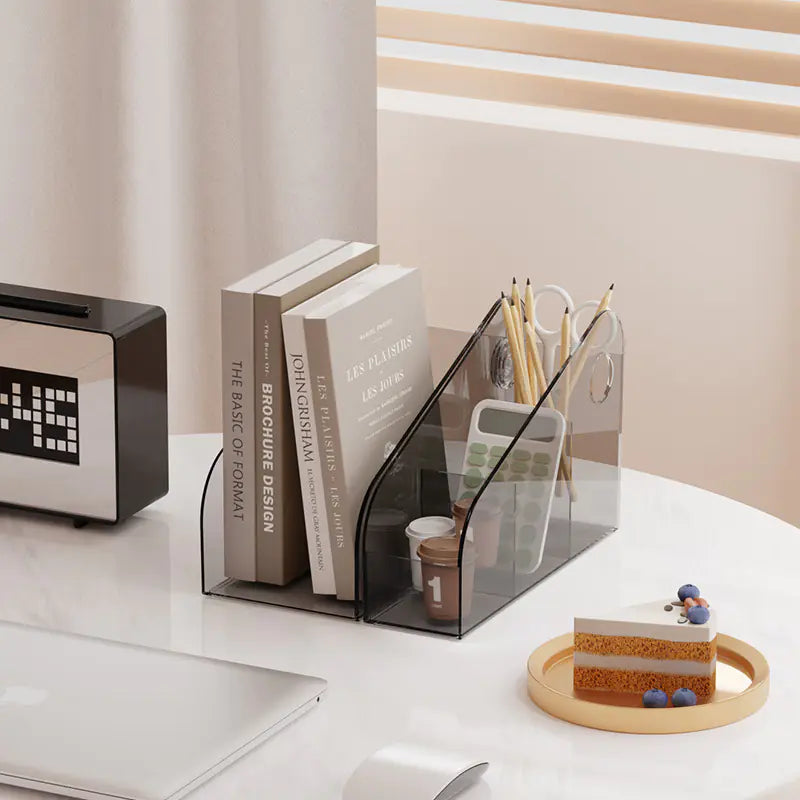 Desktop Storage Box for Office Supplies and Stationery