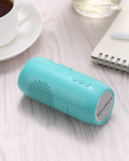 BJ-7 portable outdoor sports Bluetooth speaker in compact black design with carry handle
