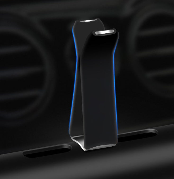 Car vent clip-on air freshener by My Store, compact design attached to a vehicle air vent