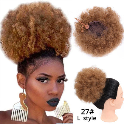 High Puff Ponytail hairpiece displayed in a voluminous, raised style