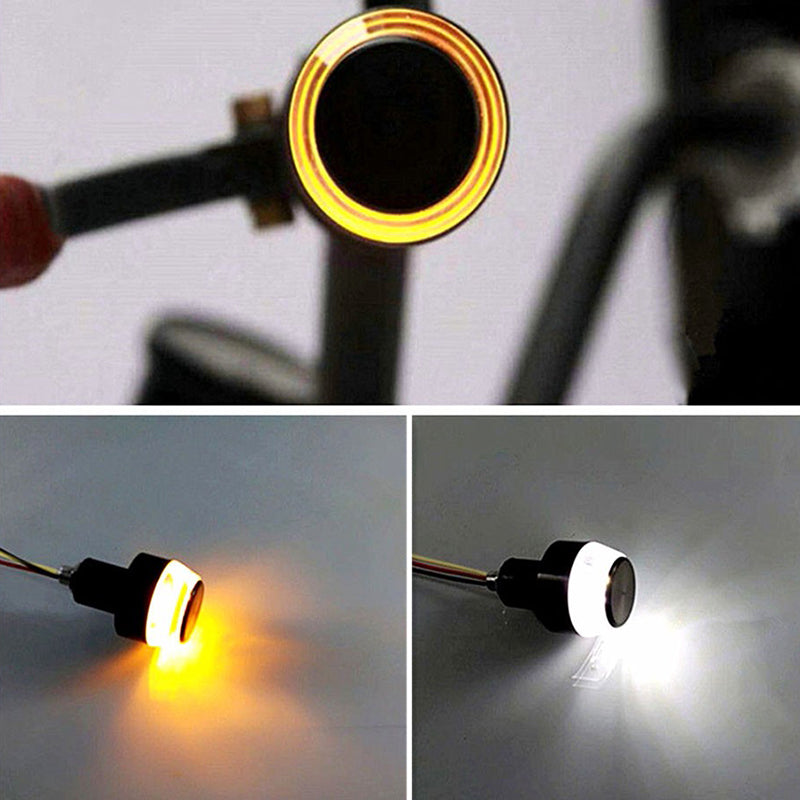 Turn signal light, front view