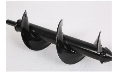 Spiral loosening drill bit, alloy ground drill bit with helical design for soil drilling