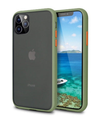 Transparent color contrast iPhone case compatible with Apple by My Store