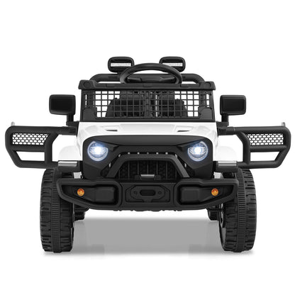 12V kids ride-on toy truck by GBruno Store featuring a battery-powered electric vehicle with realistic truck design.