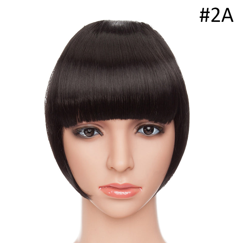 3D clip-in bangs hair extensions by My Store, shown in a natural style against a plain background