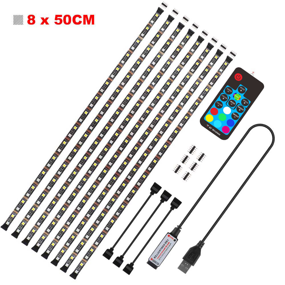 LED light strip by My Store shown in a coiled roll with flexible adhesive backing