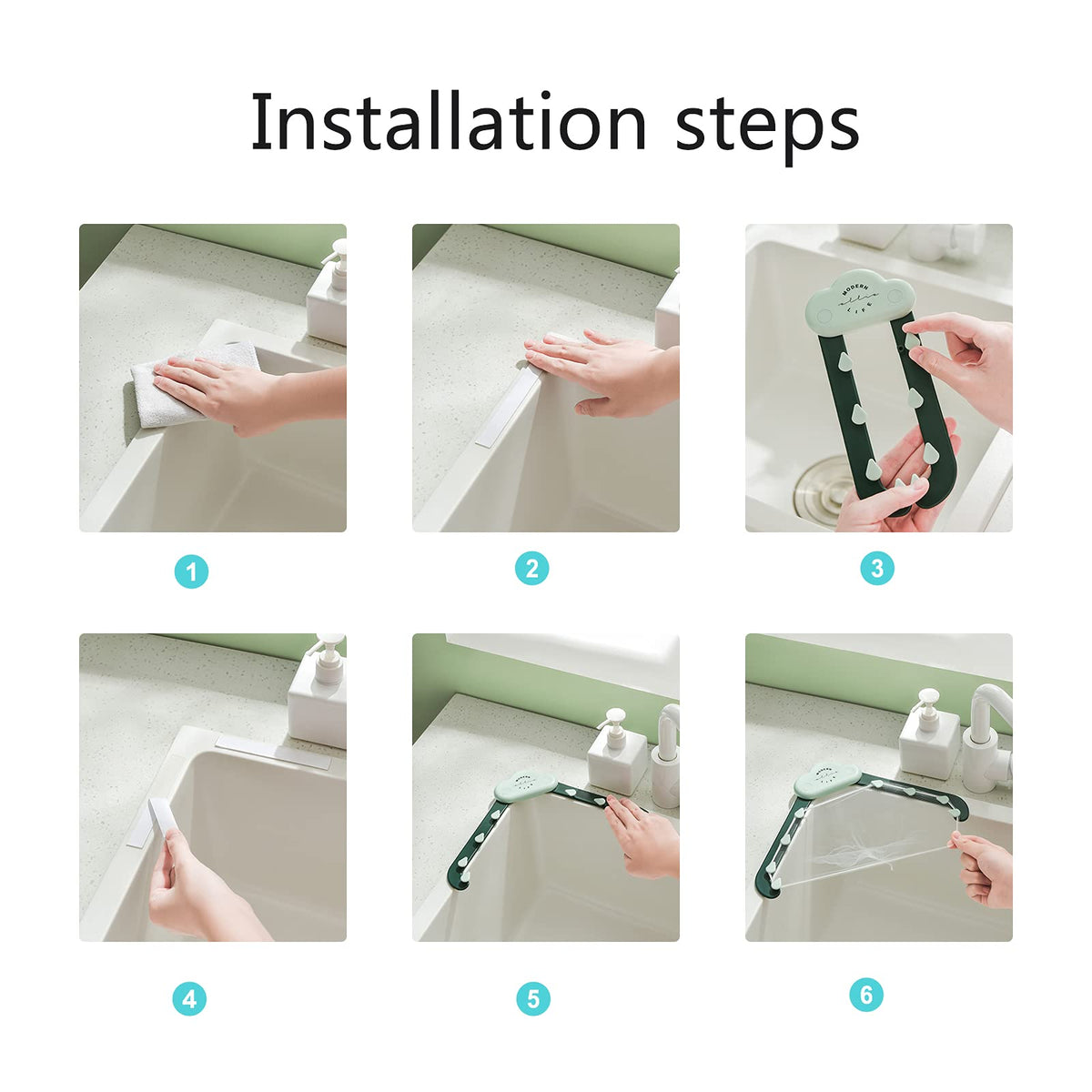 Triangular cloud sink drain rack garbage filter screen for rice and leftovers, anti-blocking kitchen sink gadget