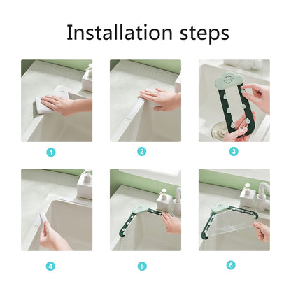 Triangular cloud sink drain rack garbage filter screen for rice and leftovers, anti-blocking kitchen sink gadget