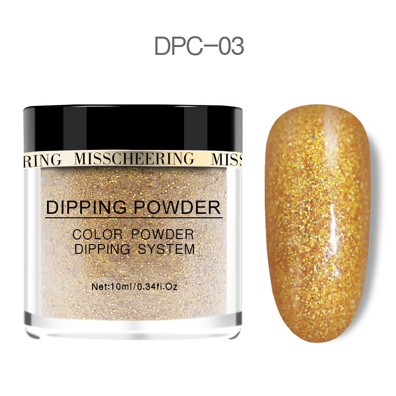 Laser glitter nail powder in shimmering holographic finish by My Store
