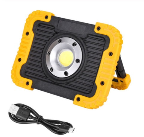 Rechargeable LED camping lantern with portable design for outdoor camping and emergency lighting