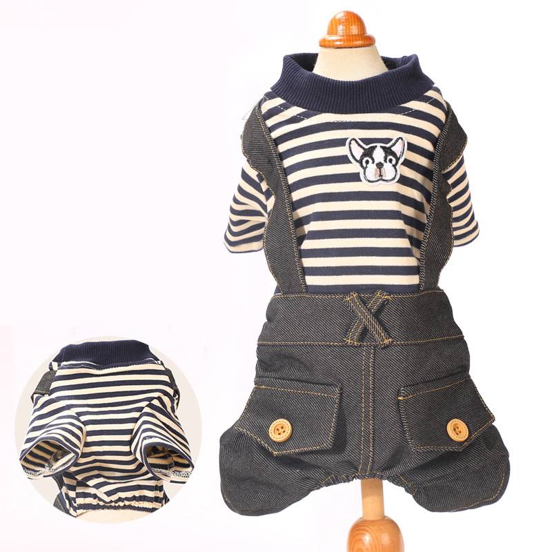 Autumn and winter four-legged padded coat for small dogs by My Store